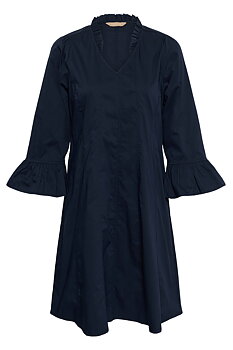CUdaiva Antoinett Short Dress Blue Iris