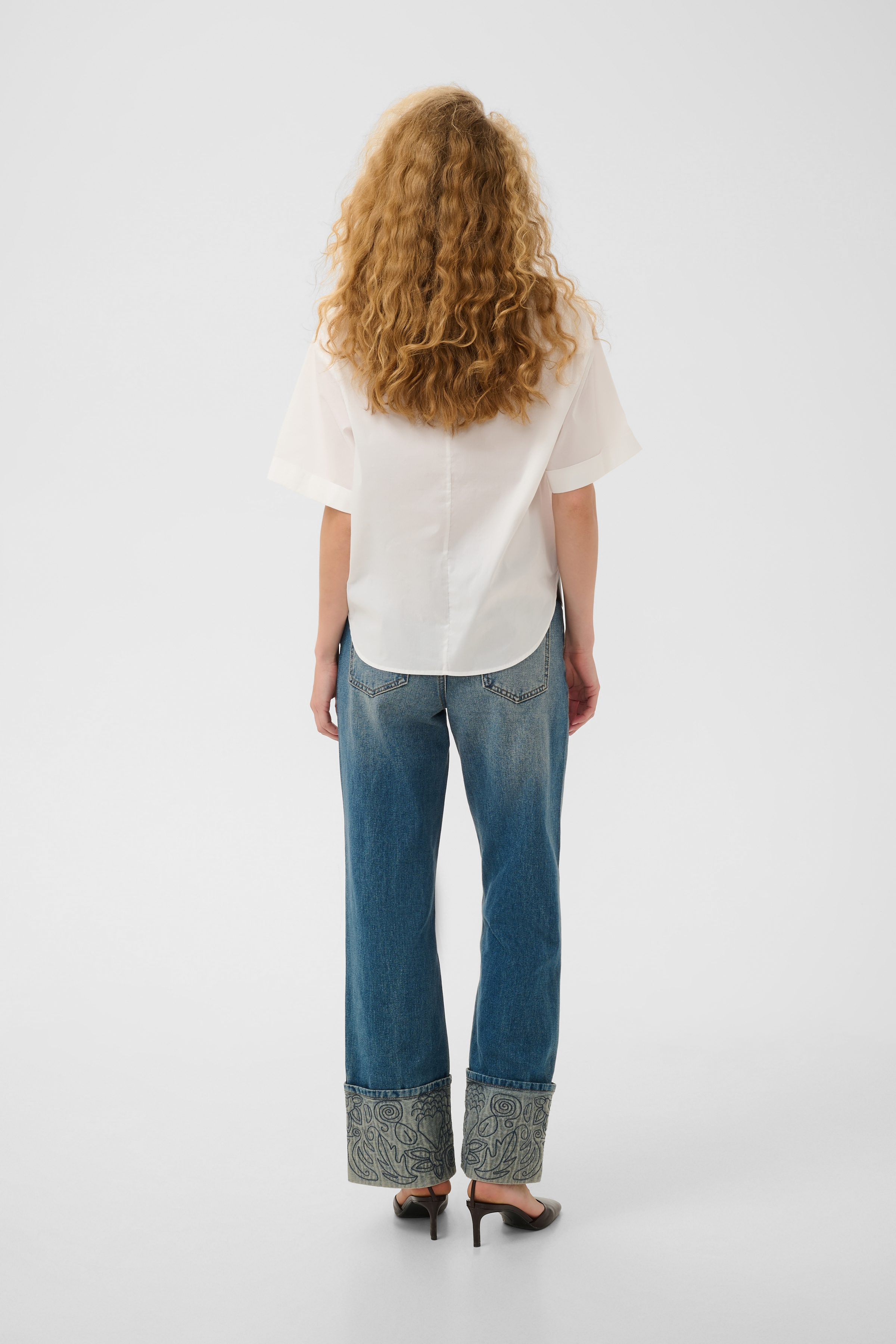 CUdaiva Antoinett SS Shirt Spring Gardenia - 6