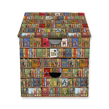 Bodleian Libraries : High Jinks Bookshelves Memo Block in Box with Drawer