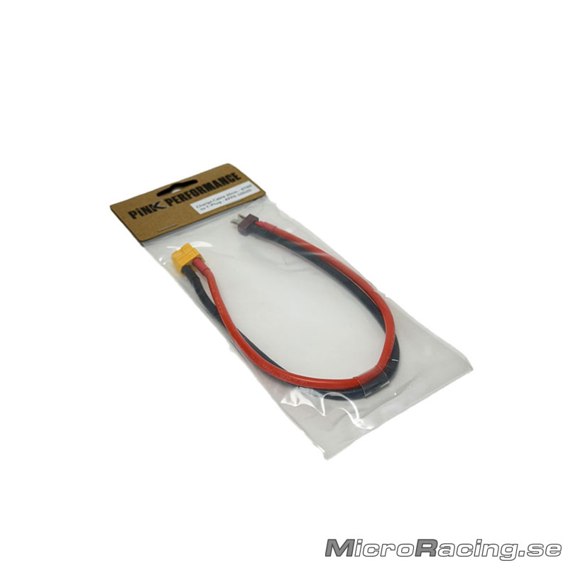 PINK PERFORMANCE - Adapter 30cm, XT60 till T-Plug