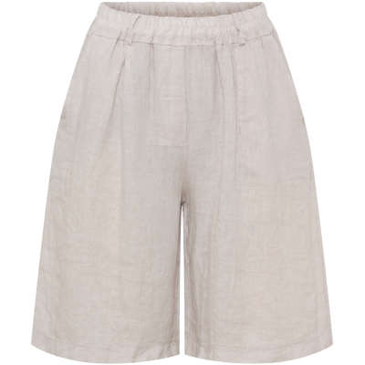 Långa Shorts i Linne Sabbia