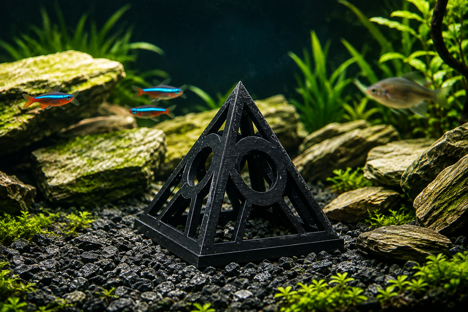 AQV Räkpyramid - M - 70mm - Svart - 3