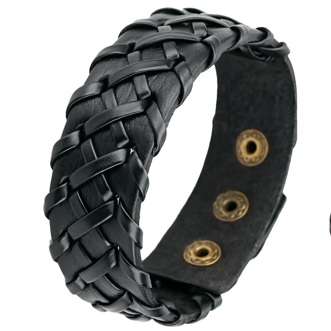 Läderarmband 