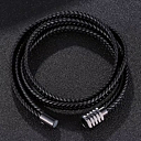 Läderarmband i 2 lager