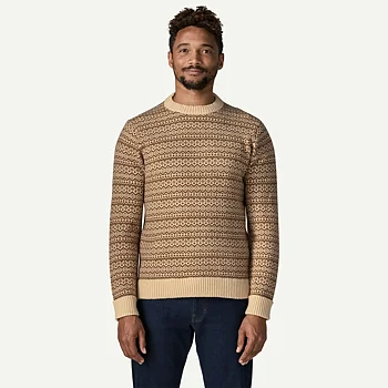 Patagonia tröja recycled wool natural