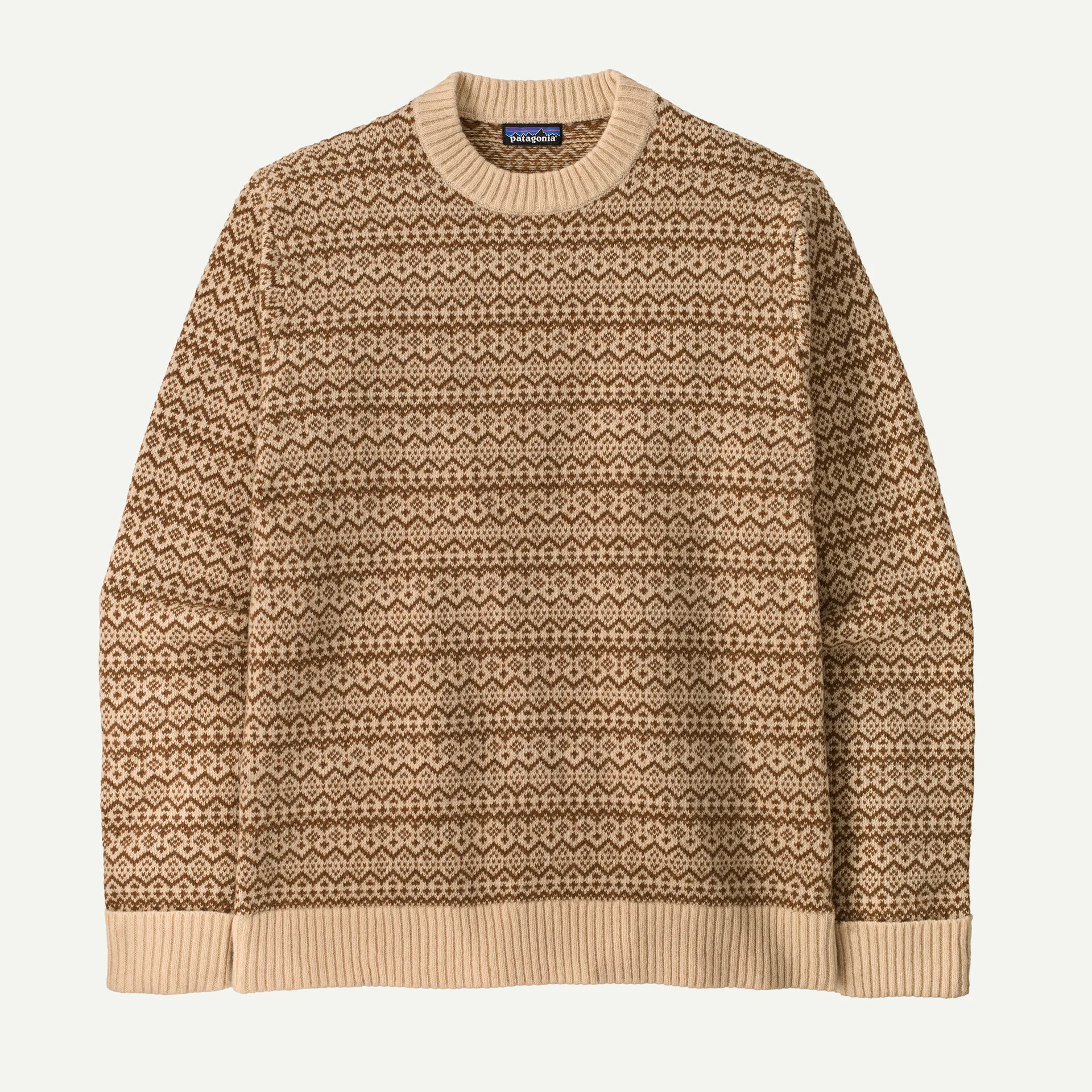 Patagonia tröja recycled wool natural - 2