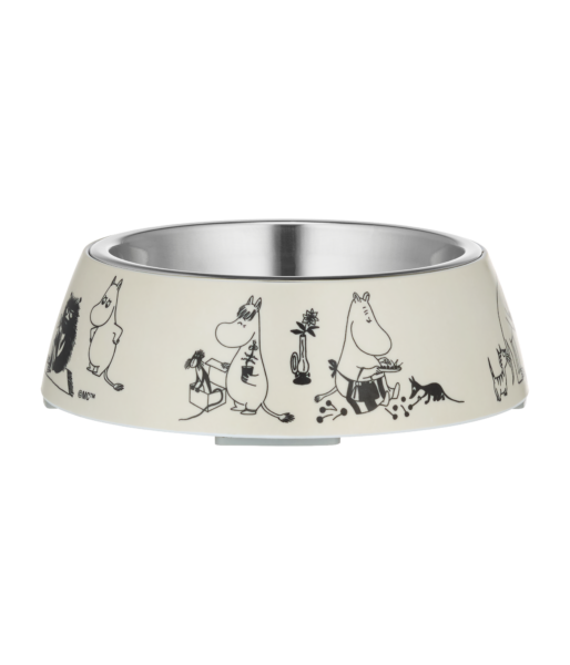 Mumin matskål husdjur - beige S
