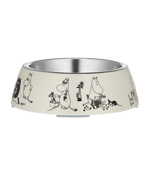 Mumin matskål husdjur - beige S
