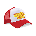 RONNY & RAGGE - TRUCKER CAP, LOGO (RED)