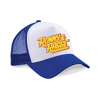 RONNY & RAGGE - TRUCKER CAP, LOGO (BLUE)