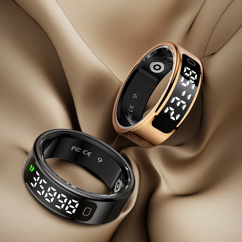 Smart ring med indbygget skærm R11C - 8