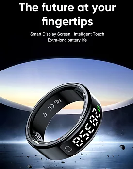 Smart ring med indbygget skærm R11C