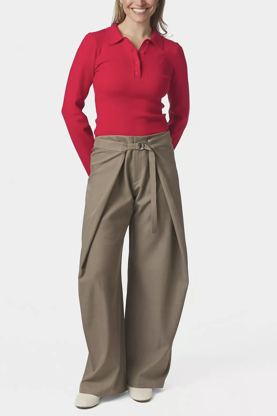 Neo Noir - Zanya Structure Pants Taupe - 3