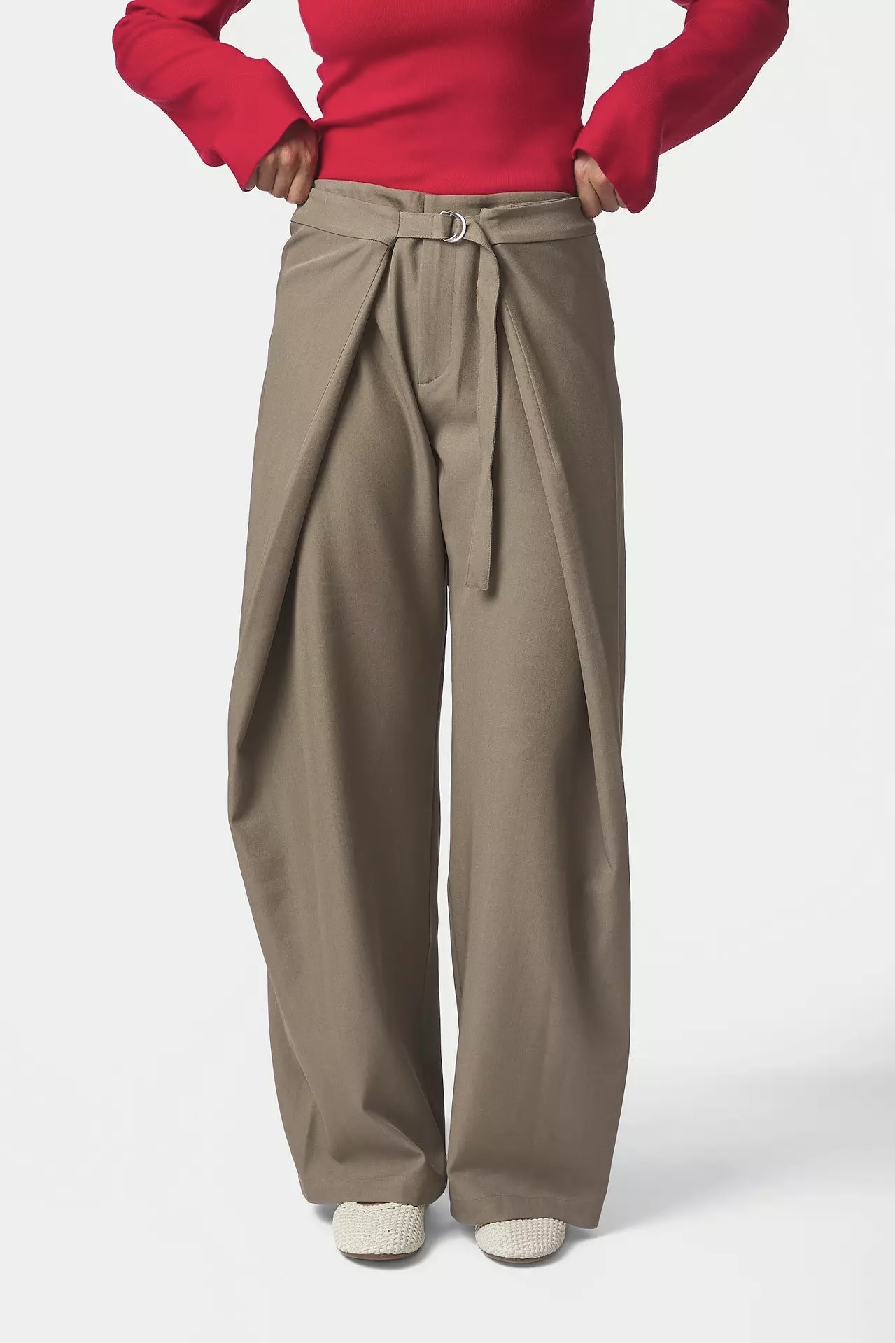 Neo Noir - Zanya Structure Pants Taupe