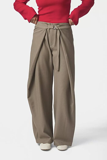 Neo Noir - Zanya Structure Pants Taupe