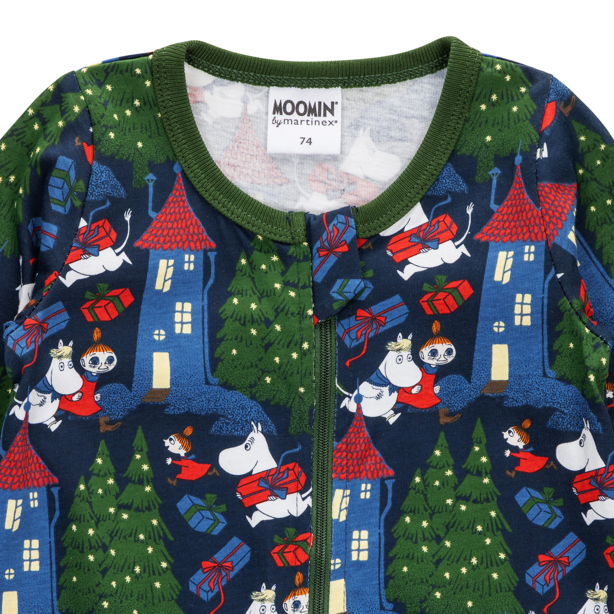 Pyjamas Mumin Rusch - Mörkblå - 2