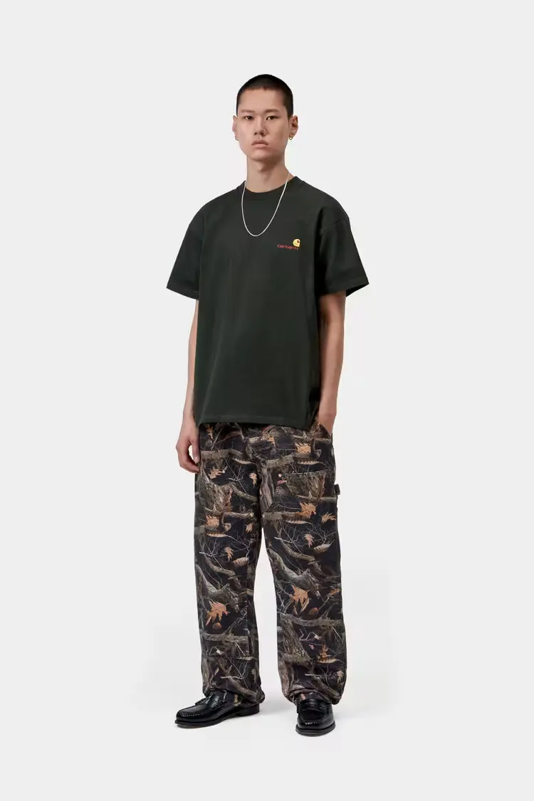 Carhartt WIP American Script T-shirt Raven - 3