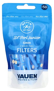 Vauen Dr. Perl Junior Pipfilter 6mm 50 st Påse