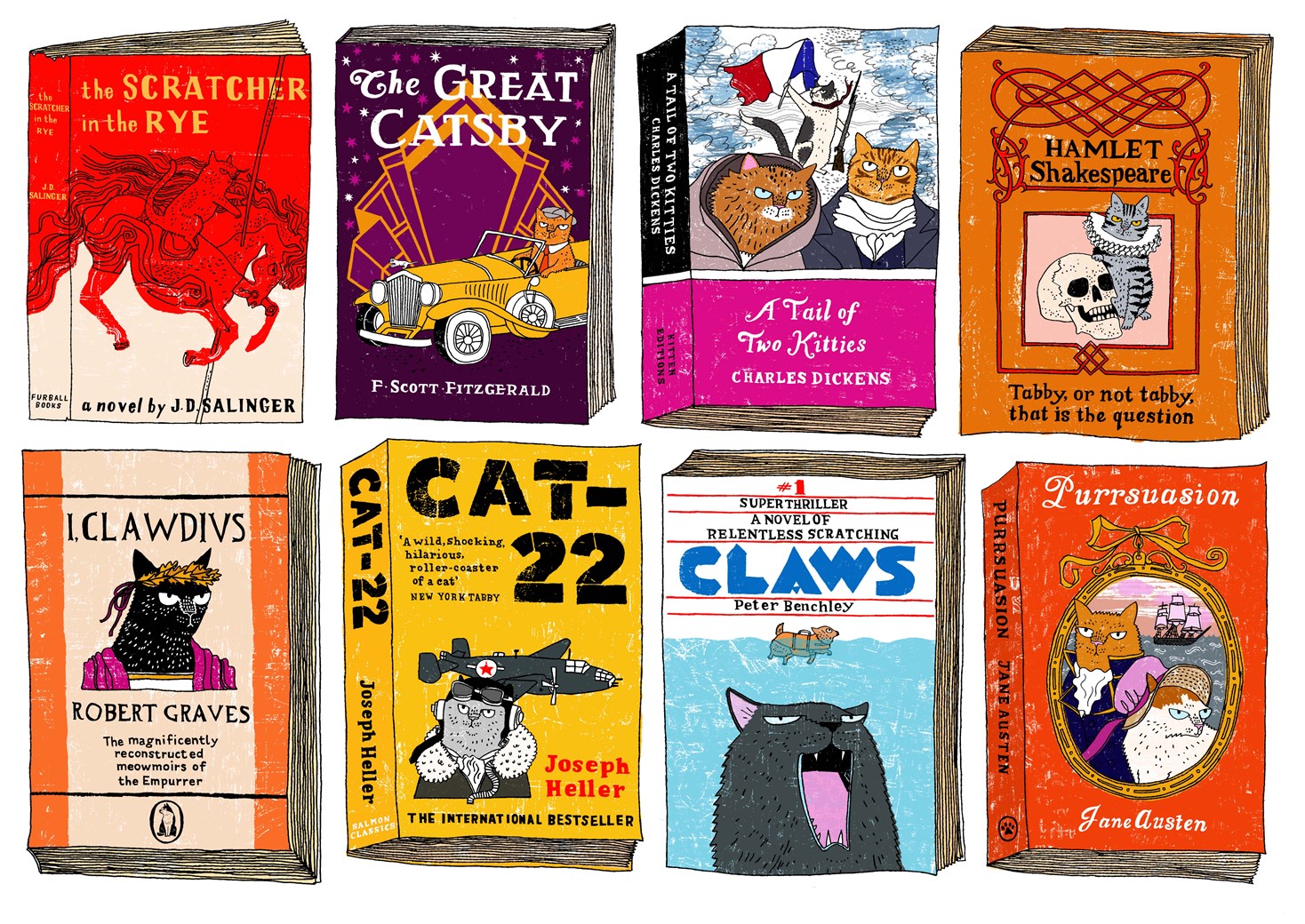 Well-Read Cats - 1000 bitar - 2