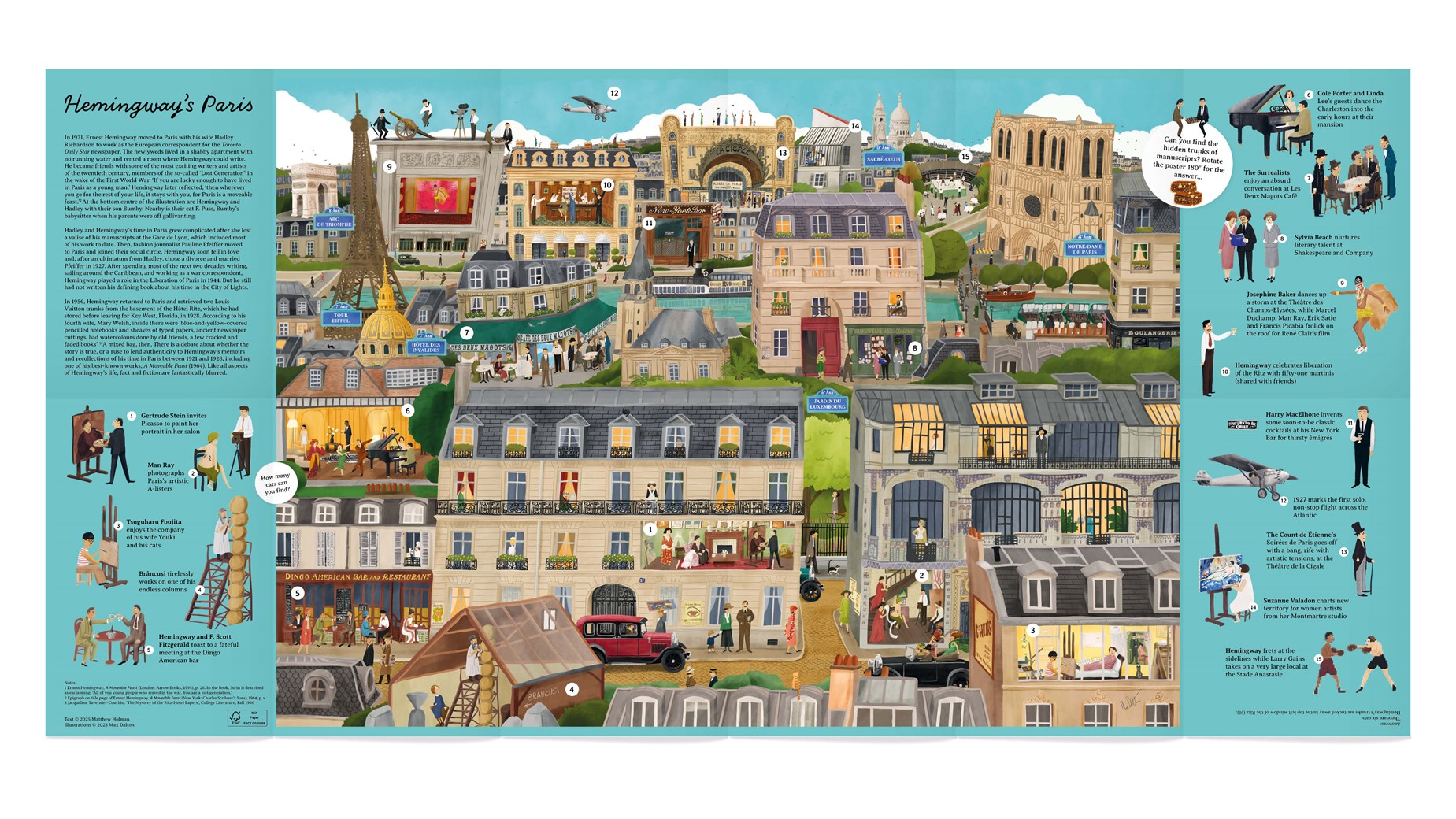 Hemingway's Paris - 1000 bitar - 3