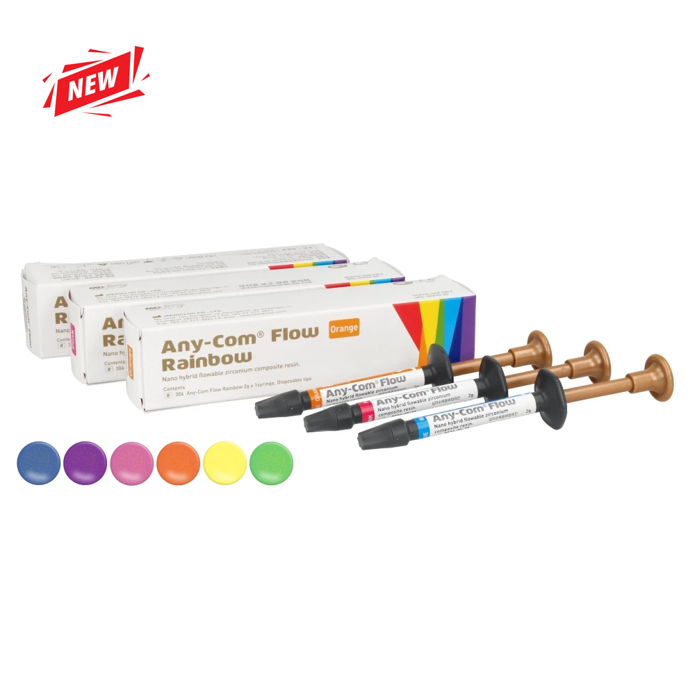 Any-Com Rainbow® Flow färgad Komposit Kit 5x1g