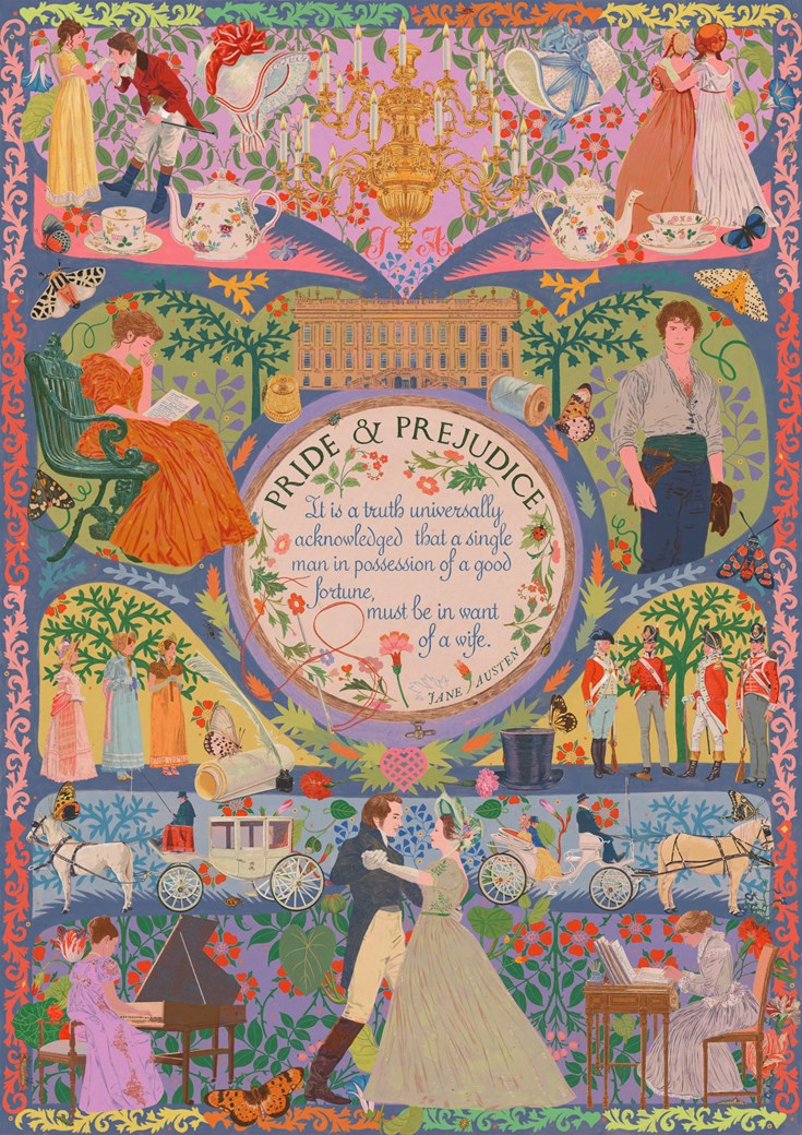 Pride & Prejudice: The Opening Lines - 500 bitar - 2
