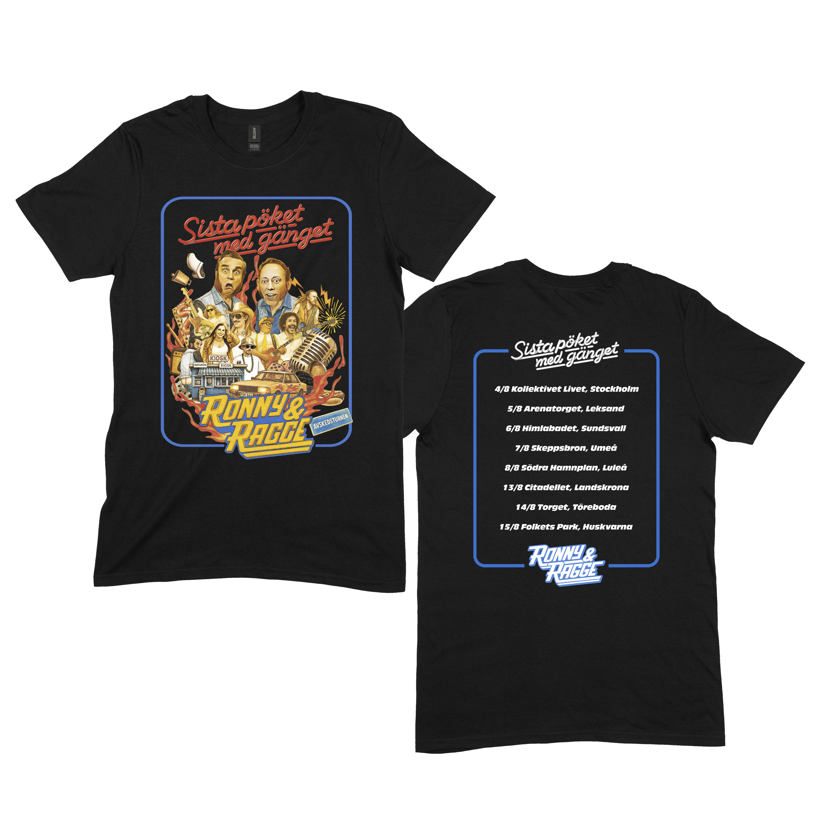 RONNY & RAGGE - T-SHIRT, SISTA PÖKET MED GÄNGET