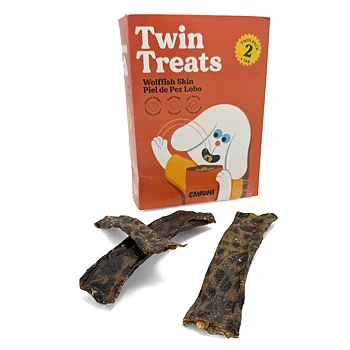 Canumi Twin Treats - Catfish are dog treats made from dried fish