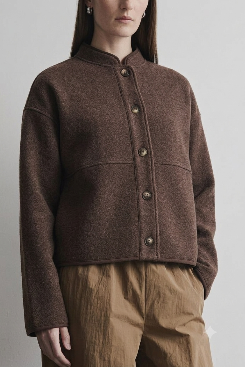 Leveté Room - Sannie 1 Jacket Chocolate Chip Melange