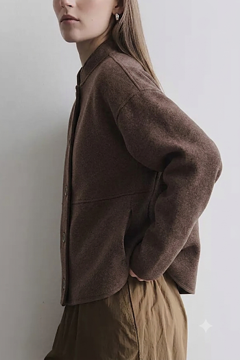 Leveté Room - Sannie 1 Jacket Chocolate Chip Melange