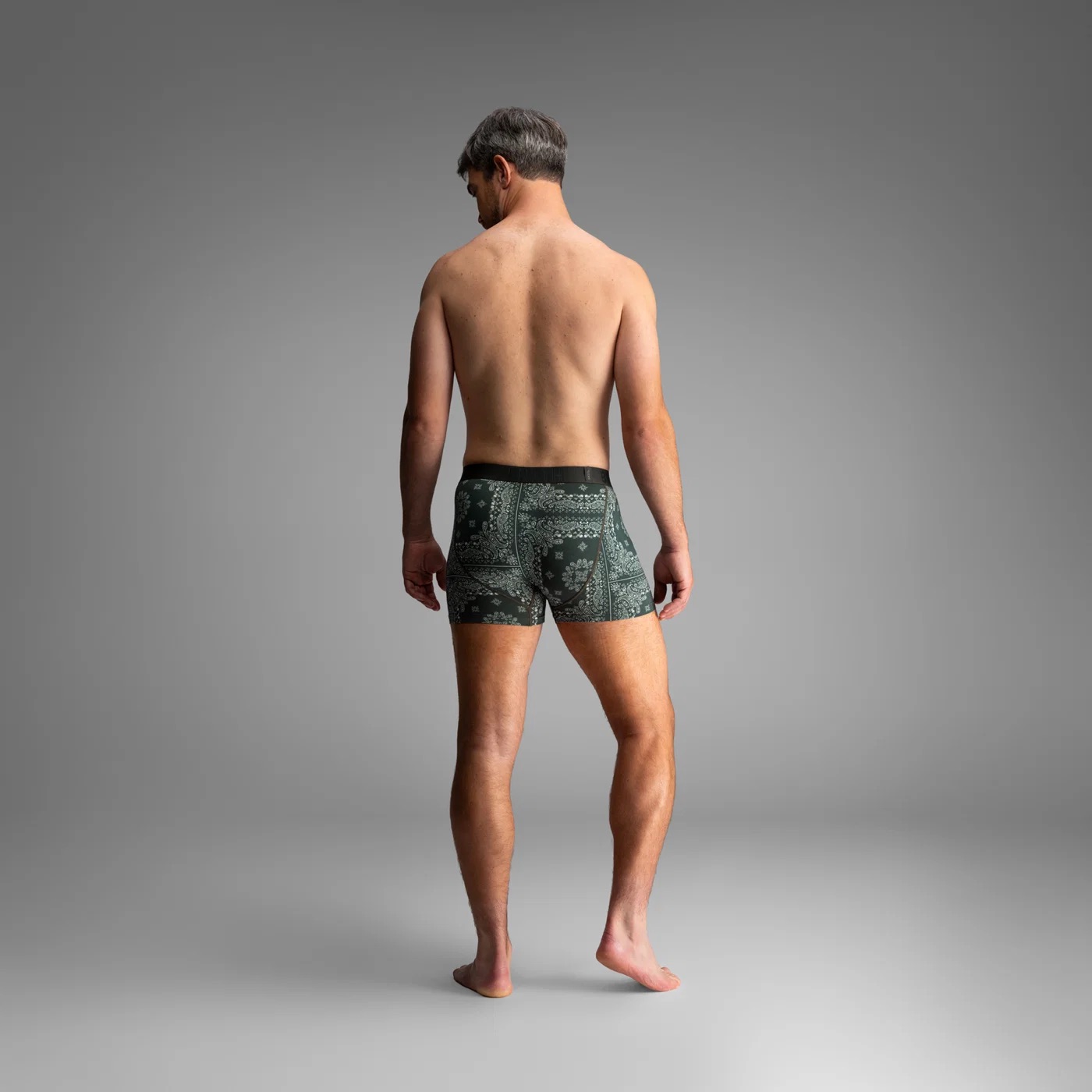 CLASSIC ICON TRUNK PRINT - BANDANA DARKEST SPRUCE - 4