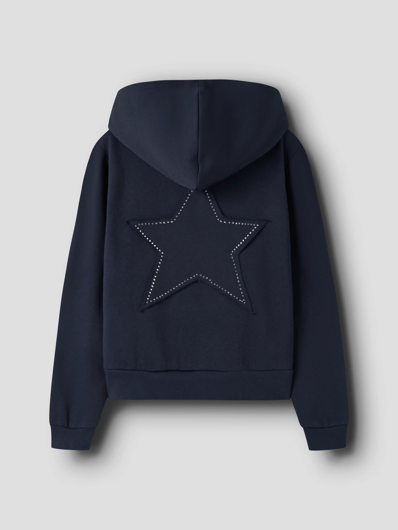 NLFRUNIC STAR SHORT R SWEAT W. HOOD Dark Sapphire - 3