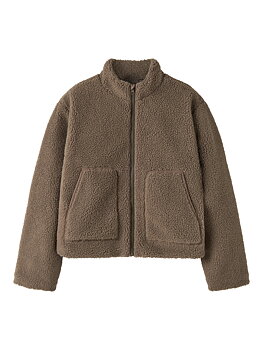 NLFMAJOS SHORT SHERPA JACKET Shitake