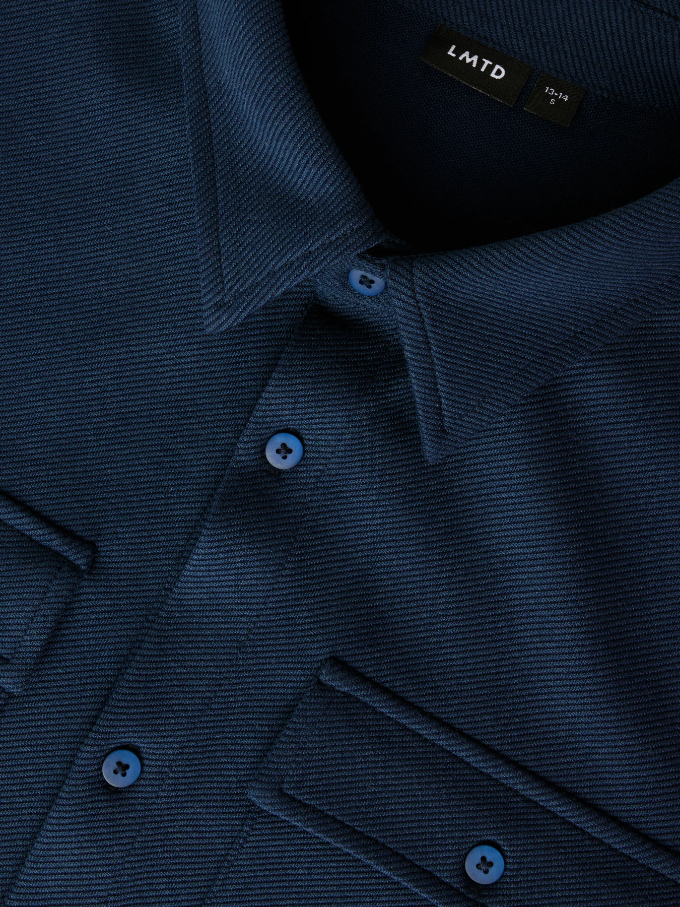 NLMDARIN LS OVERSHIRT Navy Blazer - 4