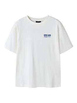 NLMNOLUCK SS L TOP White Alyssum W. Mazarine Blue