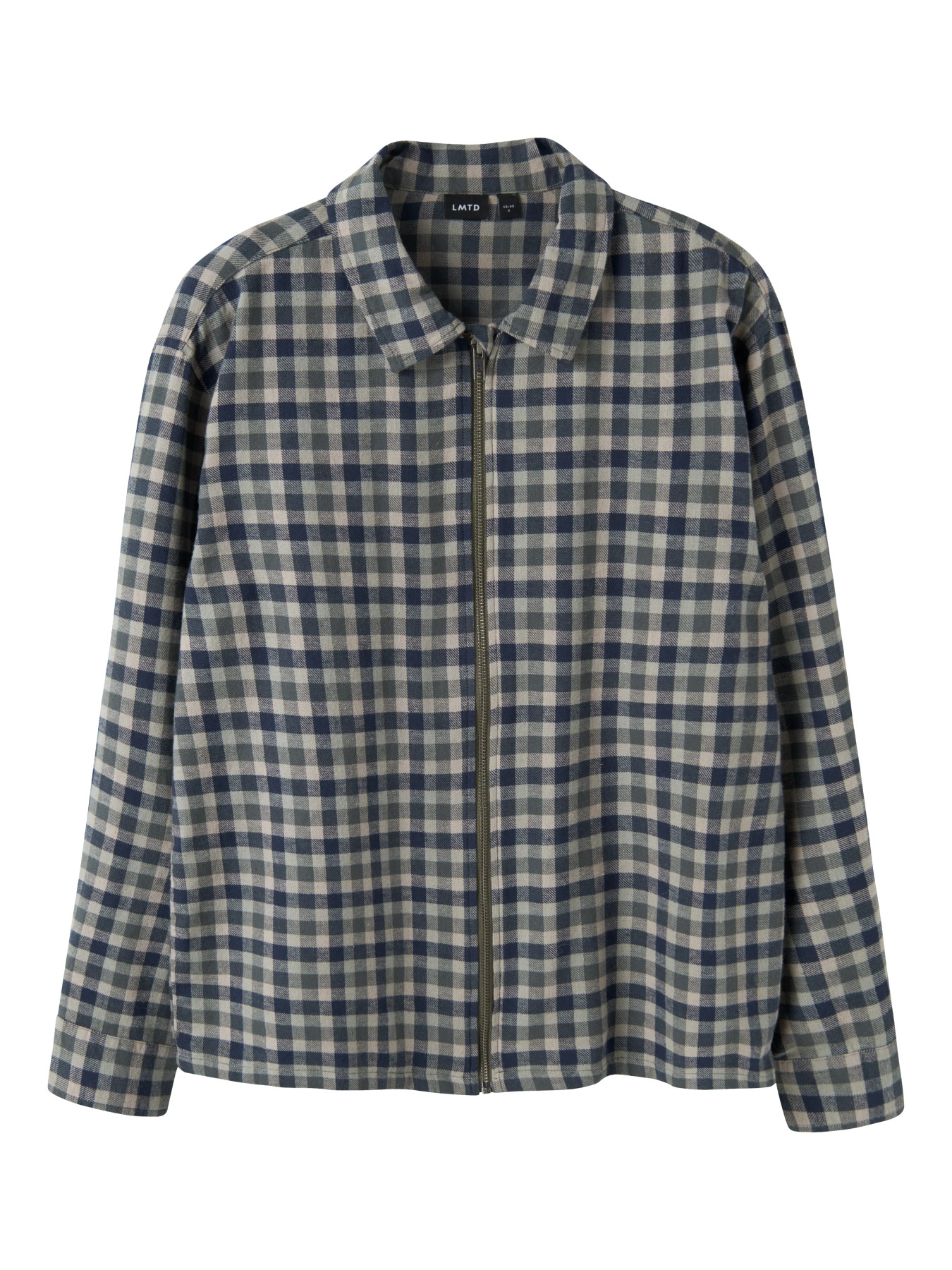 NLMNAKE LS ZIP SHIRT Kalamata