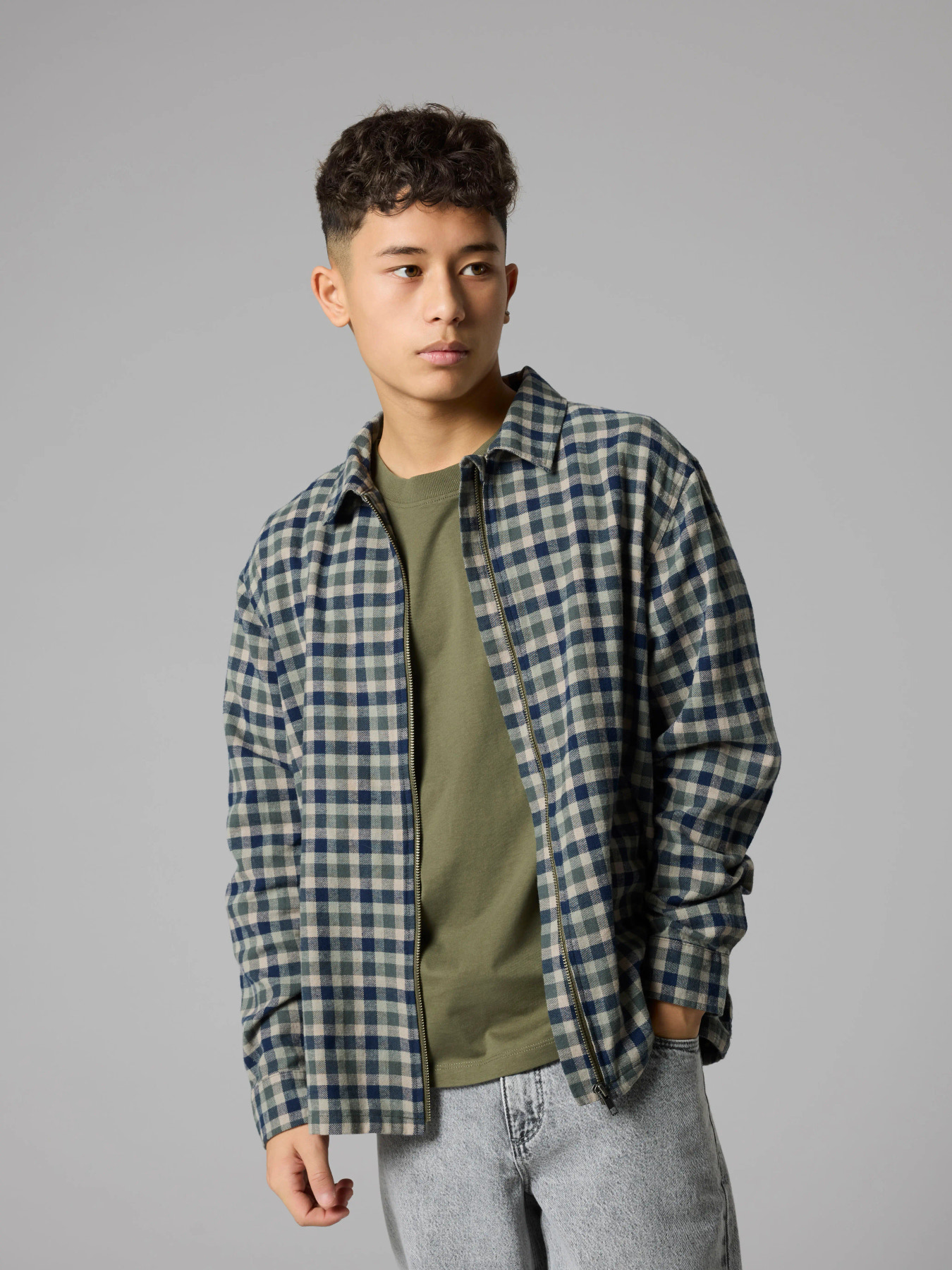 NLMNAKE LS ZIP SHIRT Kalamata - 5