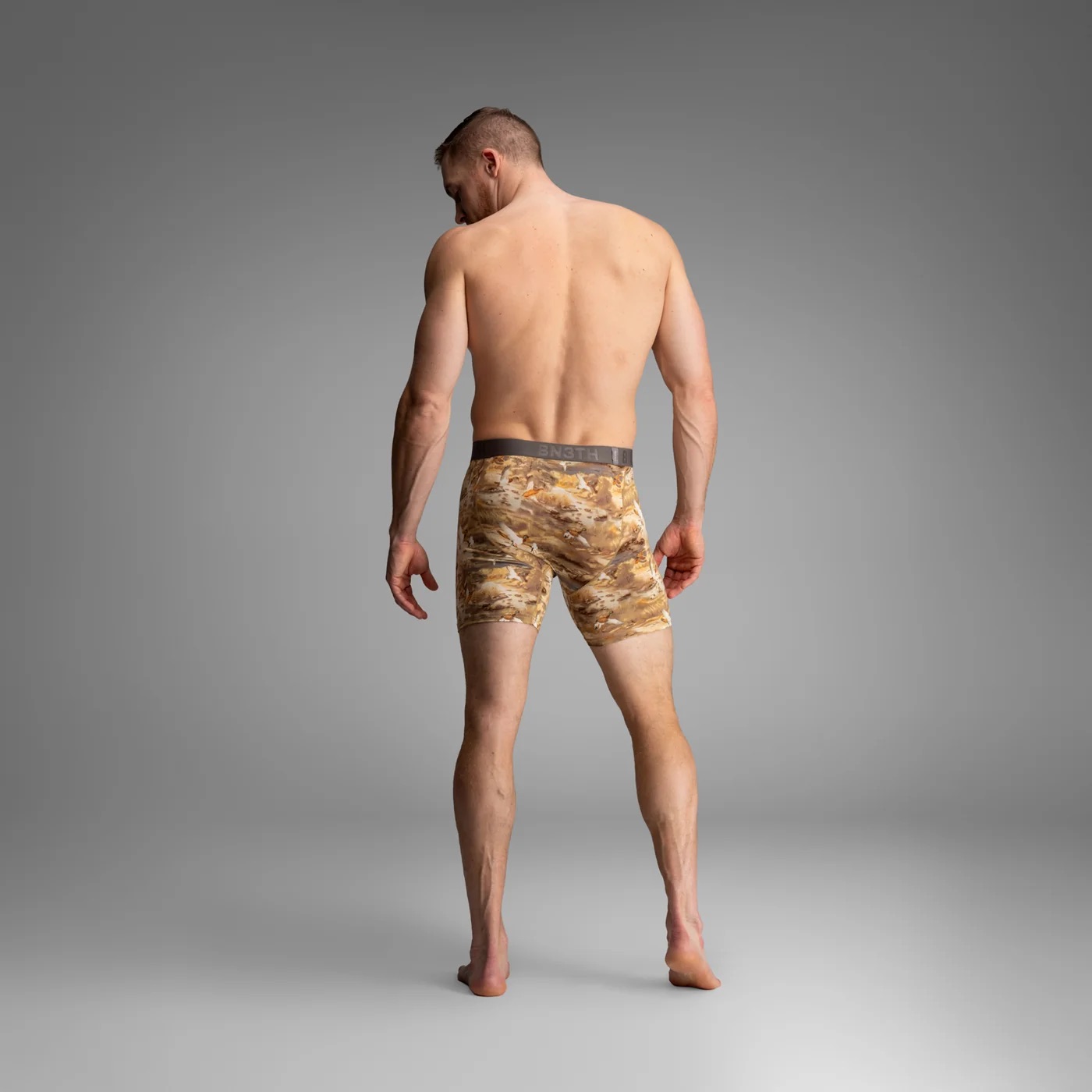 CLASSIC ICON BOXER BRIEF PRINT -  DUCK HUNT BEIGE - 5