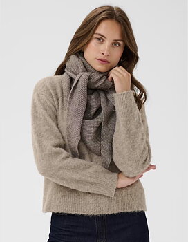 Saint Tropez Alullu Scarf Grå