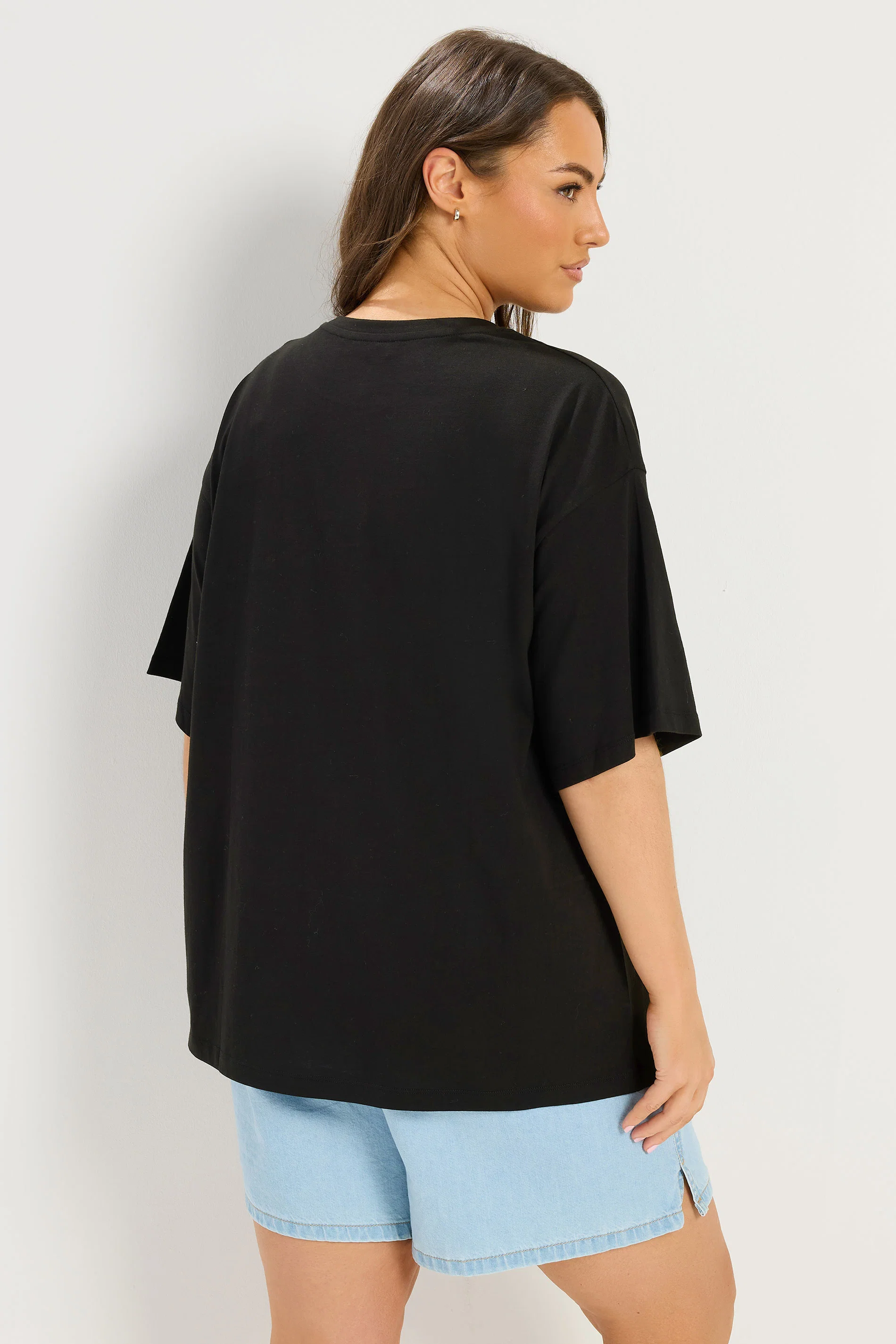 T-shirt med tryck, New york, svart - 3