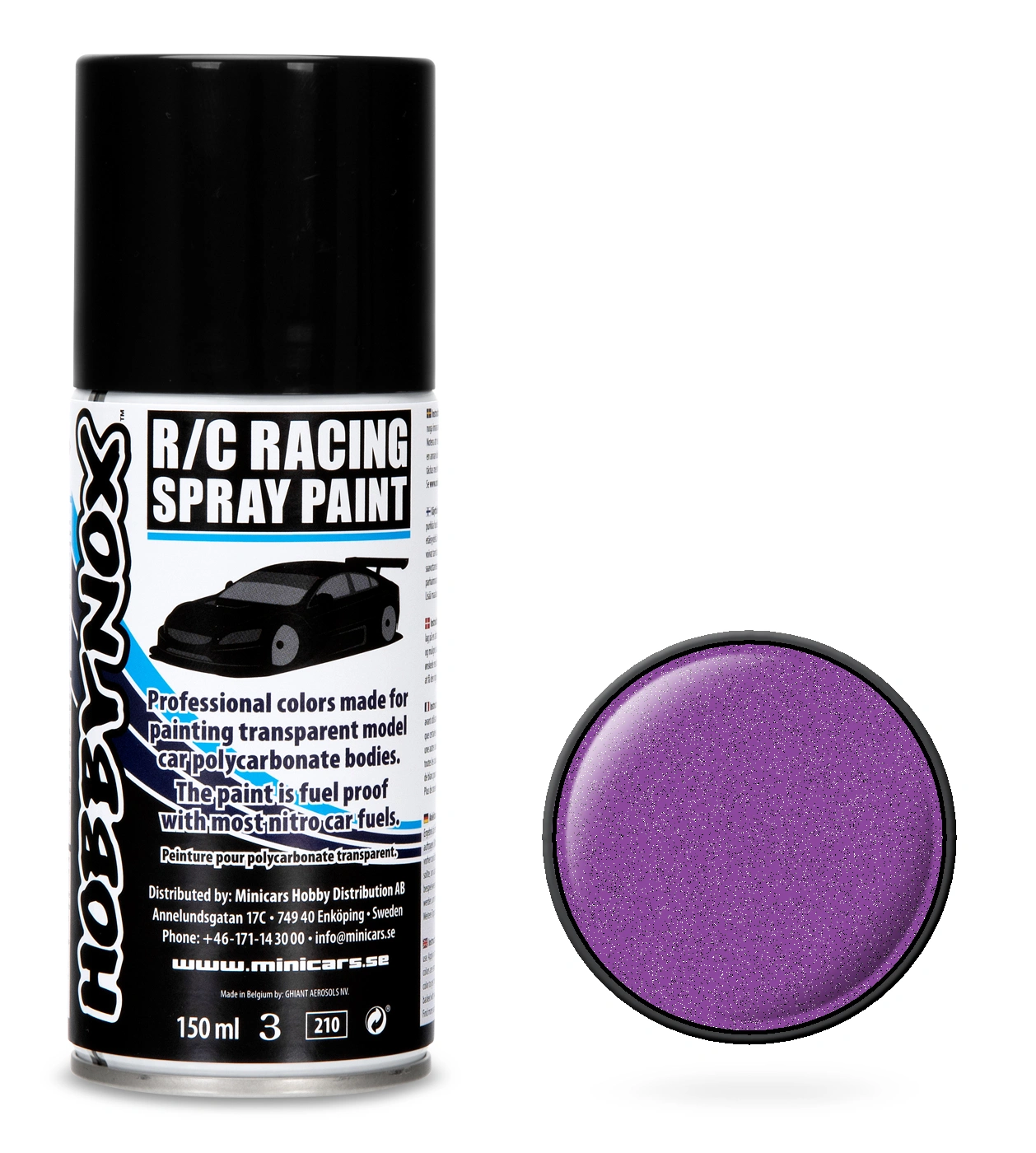 Metallic Lila R/C Racing Car Spray Färg 150 ml