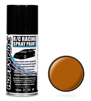 Ljus Brun R/C Racing Car Spray Färg 150 ml
