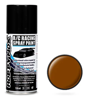 Brown R/C Racing Spray Paint 150 ml