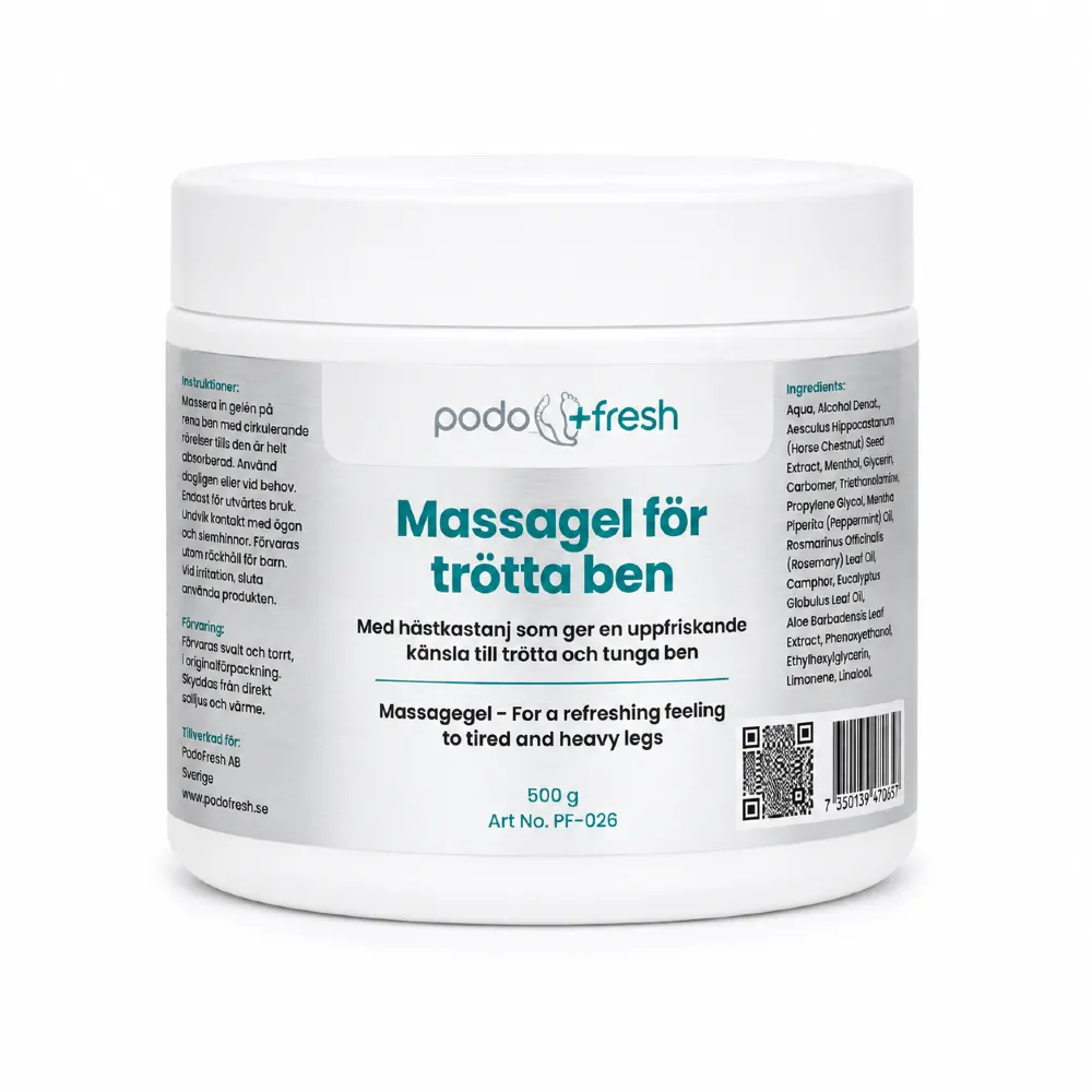 Massagegel til trætte ben