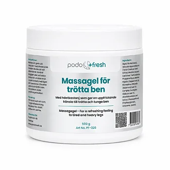 Massagegel til trætte ben