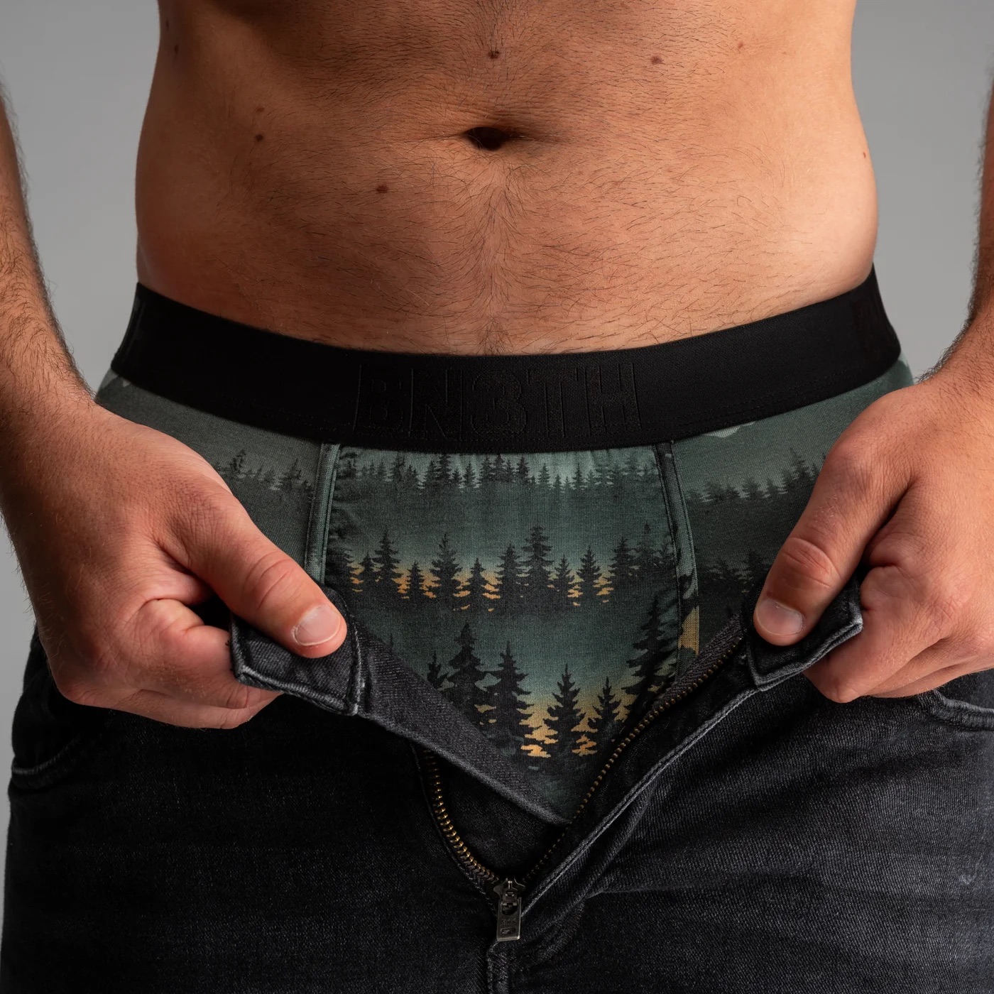 CLASSIC ICON BOXER BRIEF PRINT -  FOREST STAG DEEPEST SPRUCE - 5