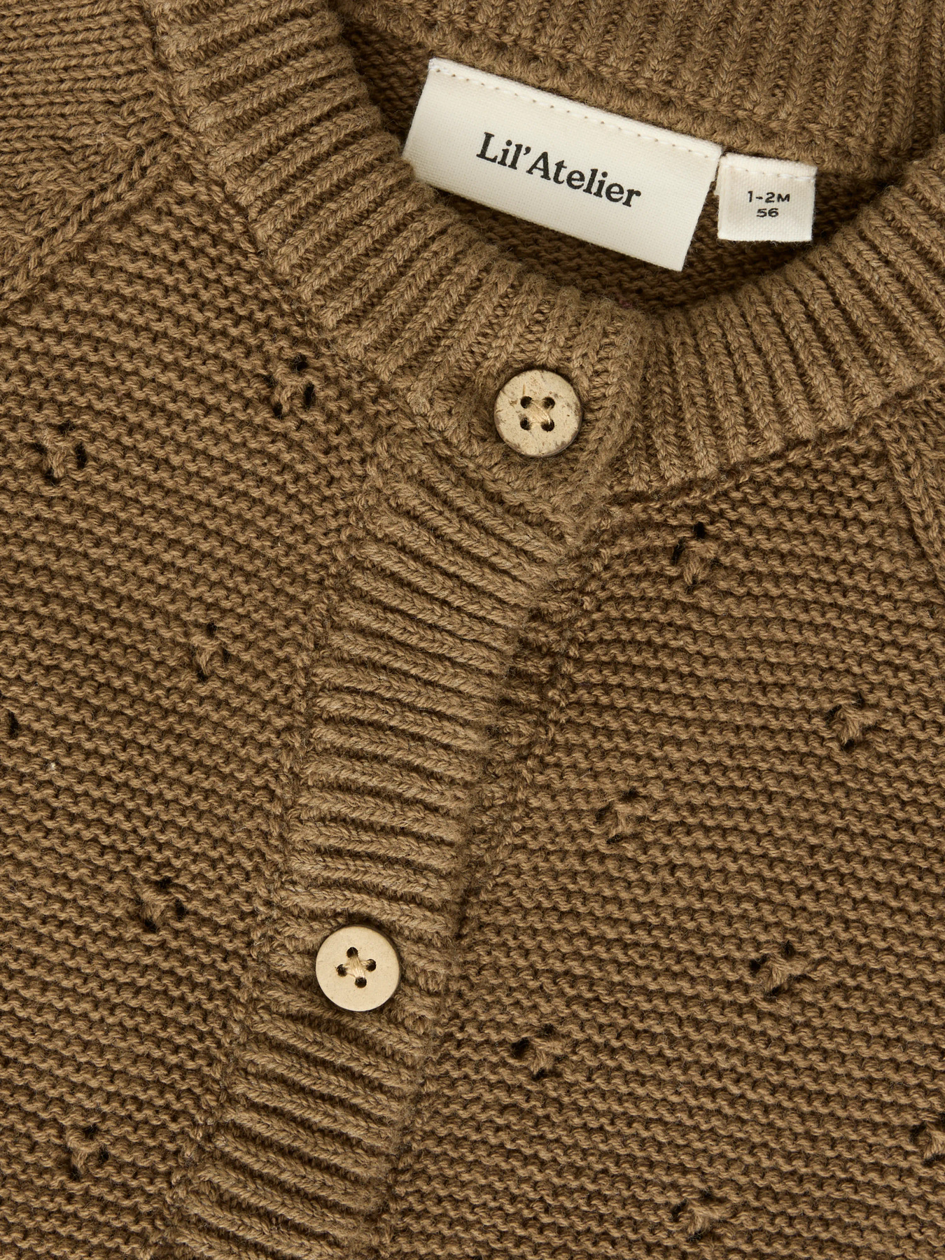 NBNLAGUNA LS KNIT SUIT LIL Teak - 4