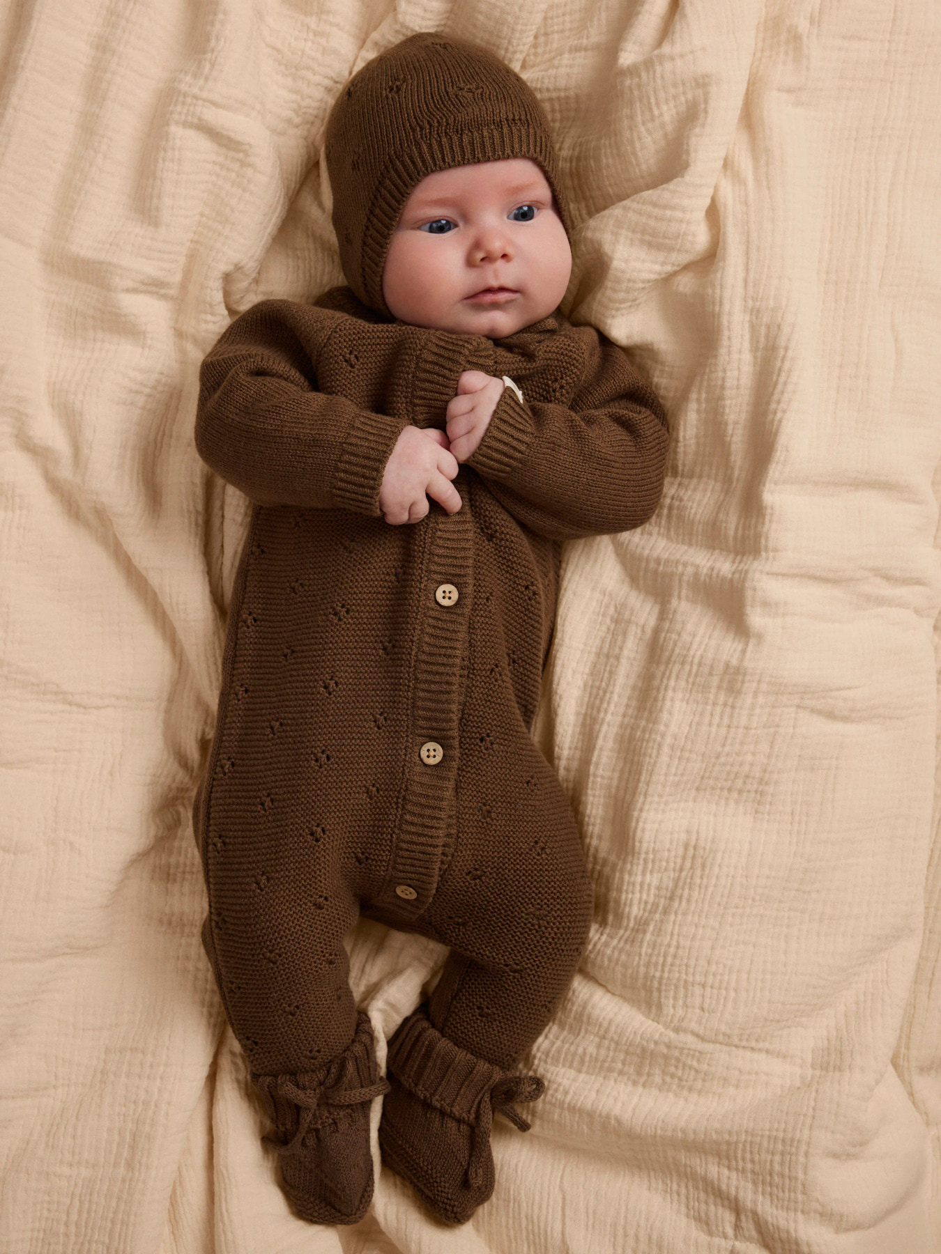 NBNLAGUNA LS KNIT SUIT LIL Teak - 6