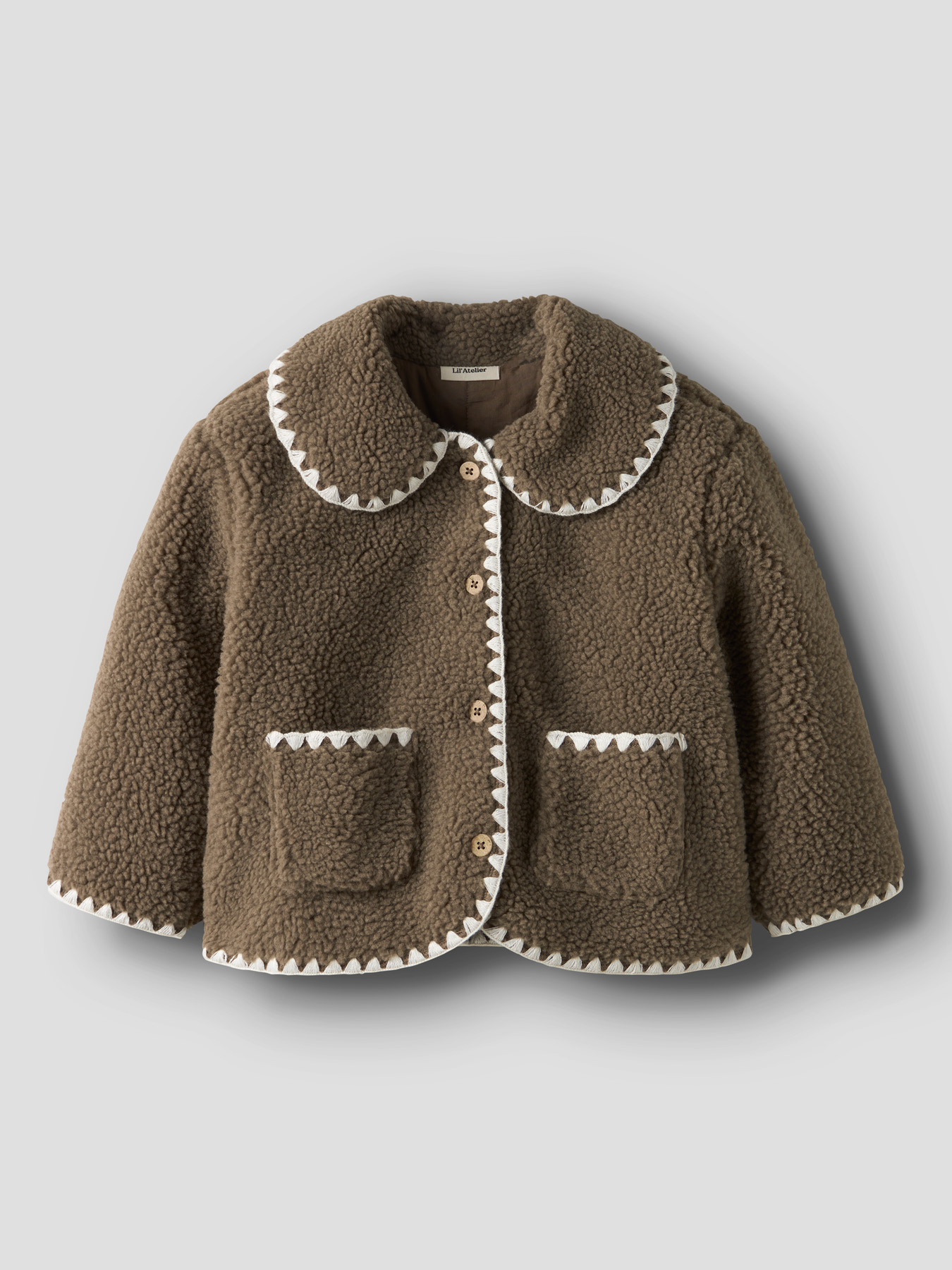 NMFLAJO LS LOOSE JACKET LIL Shitake - 2