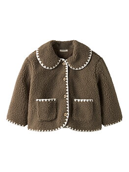 NMFLAJO LS LOOSE JACKET LIL Shitake